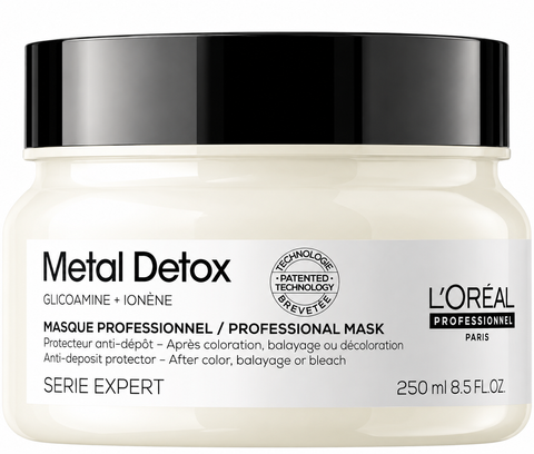 Маска для зменшення ламкості та небажаної зміни кольору L'Oreal Professionnel Serie Expert Metal Detox Mask 250 мл lp-se-md-m фото