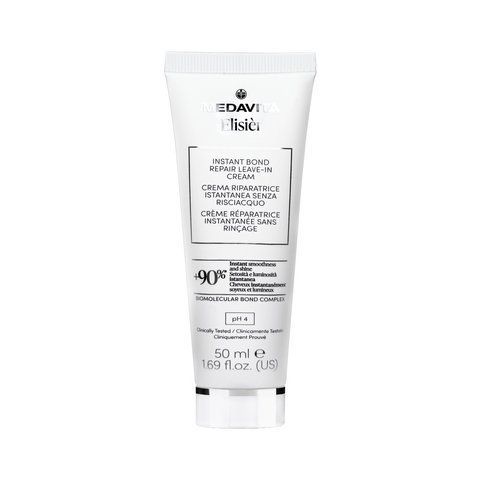 Крем для мгновенного биомолекулярного восстановления волос Medavita Elisier instant bond repair leave-in cream, pH 4, 50 мл med-elsr-inbrlincr фото