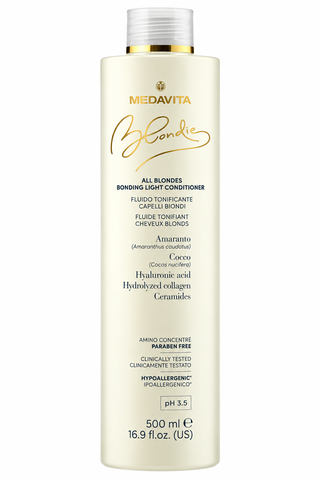 Medavita Blondie Зміцнювальний кондиціонер для всіх відтінків блонду, 500 мл 02380 фото