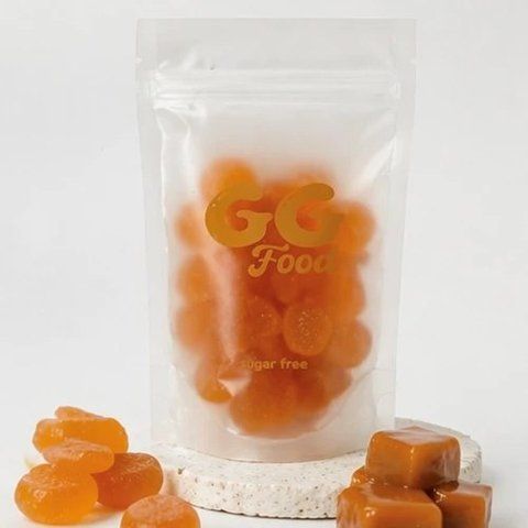 GG Food льодяники зі смаком "Карамель" 50 г ggf-dr-car фото