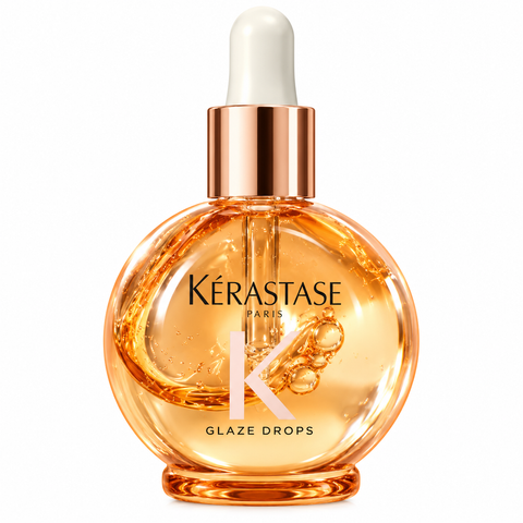 Невесомое масло для блеска длинных непослушных волос K&eacute;rastase Gloss Absolu Glaze Drops, 45 мл kerastase-glaze-drops фото