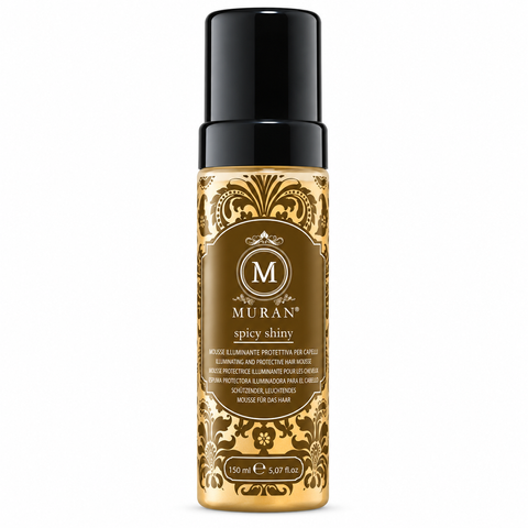 MURAN Spicy Shiny Захисний мус для сяйва волосся 150 мл MSPSH03 фото