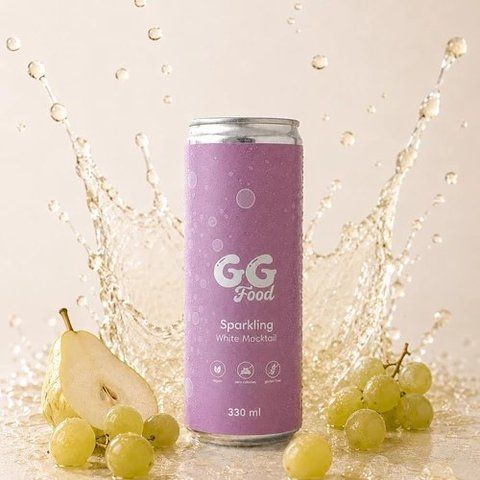GG Food напій безалкогольний  зі смаком "Просекко" 330 мл ggf-drink-spwhm фото