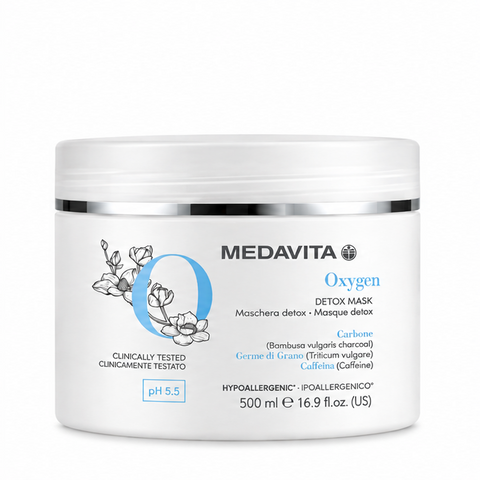 Medavita Oxygen Detox Peeling &mdash; пілінг-детокс для шкіри голови, 500 мл 01174 фото