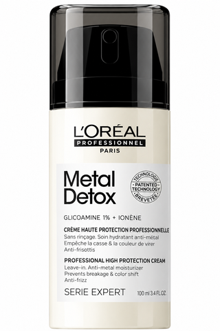 Крем для зменшення ламкості та небажаної зміни кольору L'Oreal Professionnel Serie Expert Metal Detox Creme 100 мл lp-se-md-cr фото