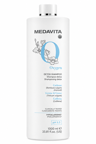 Medavita Oxygen Detox Shampoo &mdash; очищувальний шампунь-детокс, 1000 мл medavita-oxygen-shampoo-1000ml фото