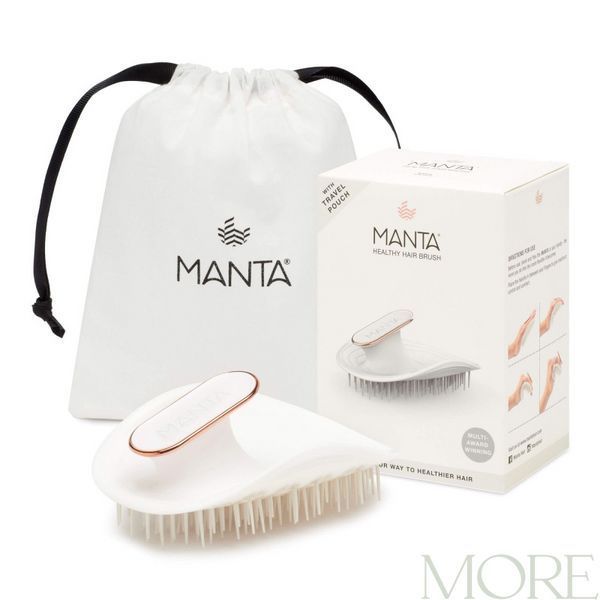 Щётка для волос белая Manta Original Healthy Hair Brush White manta-o-hhb-w фото