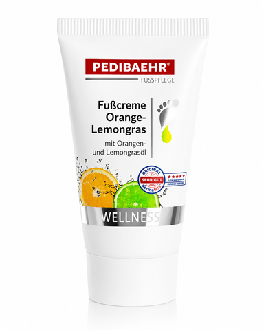 Крем для рук та ніг з олією апельсину та лайму PediBaehr FubCreme Orange Lemongrass, 30 мл pb-fcol фото