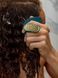 Щітка для кучерявого та хвилястого волосся смарагдова Manta Brush Kinks, Coils & Curls Soft Teal Green manta-bkccs-tgr фото 5