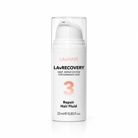 LAvHAIR LAvRECOVERY &mdash; відновлювальний крем-флюїд для волосся, 25 мл lavhair-salon-lavrecovery-fluid-25 фото