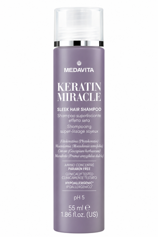 Medavita Keratin Miracle Шампунь ультрарозгладжувальний для пухнастого волосся, 55 мл medavita-keratin-miracle-02443 фото