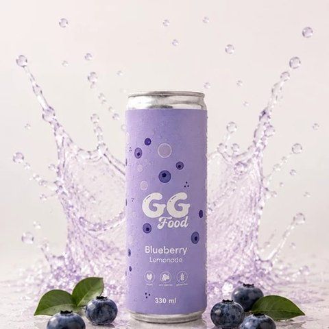 GG Food напій безалкогольний зі смаком "Лохина" 330 мл ggf-drink-lemblb фото