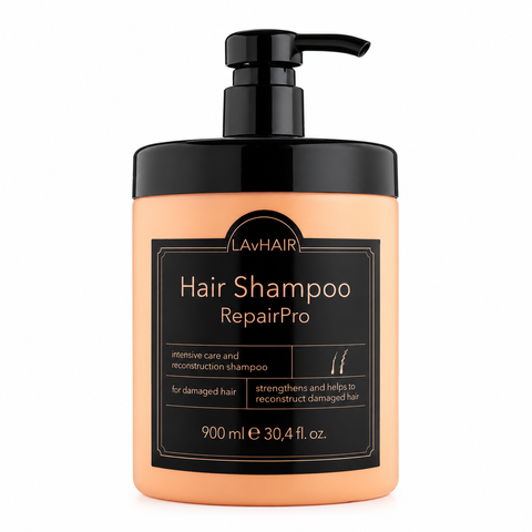 LAvHAIR RepairPro &mdash; шампунь для інтенсивного догляду та реконструкції пошкодженого волосся, 900 мл lavhair-salon-repairpro-shampoo-900 фото