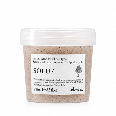 Скраб з морською сіллю для всіх типів волосся Davines Essential SOLU Sea Salt Scrub, 250 мл d-ess-slscr фото