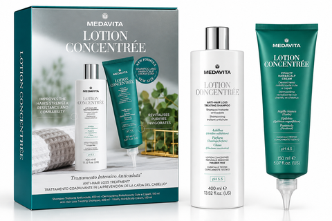 Набор для профилактики выпадения волос MEDAVITA Lotion Concentr&eacute;e Set, 400 мл + 150 мл 301090 фото