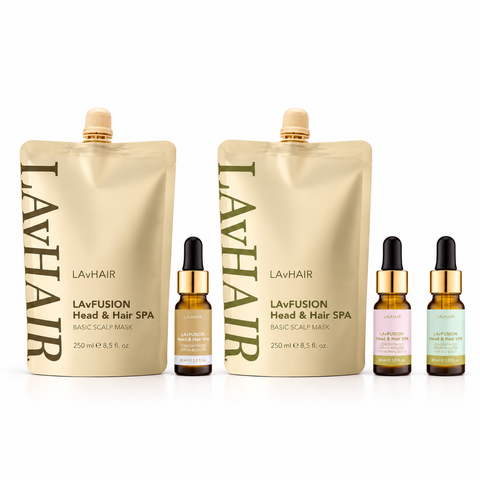Набір для жирної шкіри голови та догляду за волоссям LAvFUSION Oil Control lavfusion-set-oil фото