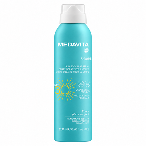 MEDAVITA Solarich Сонцезахисний спрей для тіла SPF 30, 200 мл 02500 фото