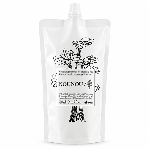 Шампунь для питания поврежденных склонных к ломкости волос Davines Essential NOUNOU shampoo 500 мл d-ess-nnsh фото