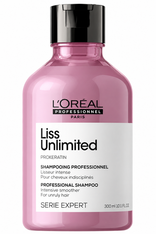 Шампунь розгладжуючий для неслухняного та пухнастого волосся L'Oreal Professionnel Serie Expert Liss Unlimited Shampoo 300 мл lp-se-lu-sh фото