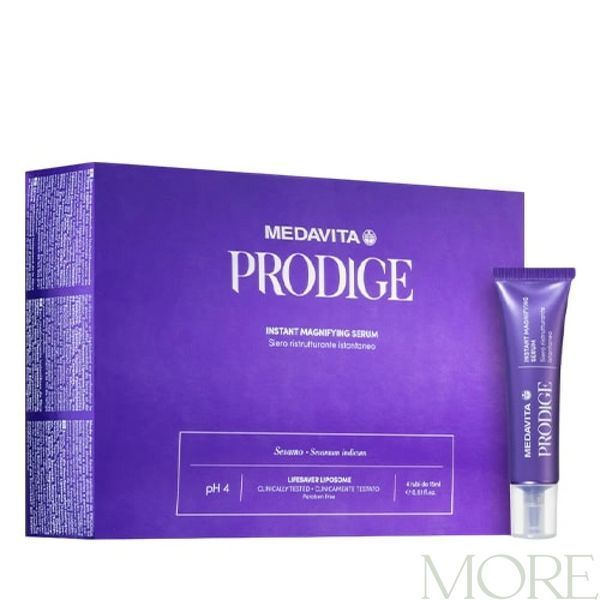 Сироватка миттєвої дії для реконструкції волосся Medavita Prodige instant magnifying serum, pH 4,15 мл med-prdg-instms фото