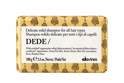 Деликатный твердый шампунь для всех типов волосс Davines Essential DEDE shampoo bar, 100 г d-ess-ddshb фото